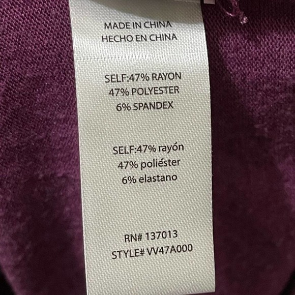 Wildfox‎ Deep V shirt NWT - Picture 4 of 5